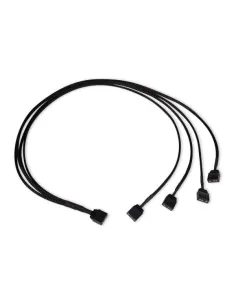 Alphacool Y-Splitter aRGB 3-Pin auf 4x 3-Pin 60cm - schwarz