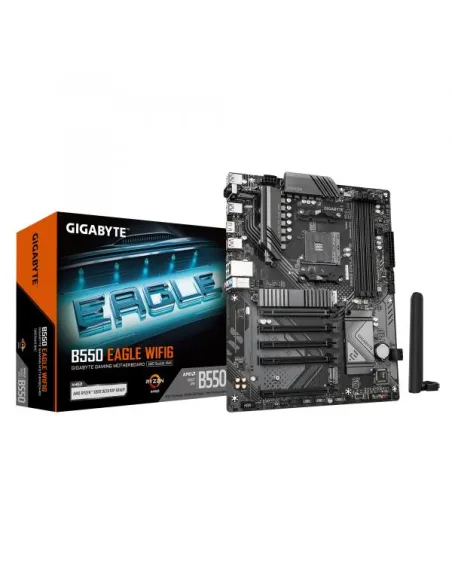 GIGABYTE B550 Eagle WiFi6 Mainboard, Sockel AM4, AMD B550, ATX, DDR4