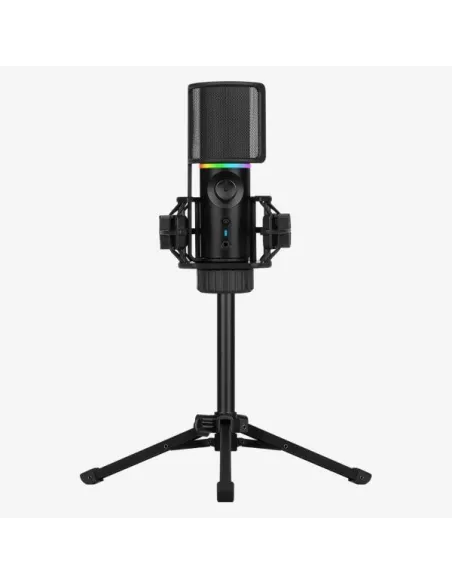 Streamplify MIC RGB Microphone, USB-A, black - tripod incl.
