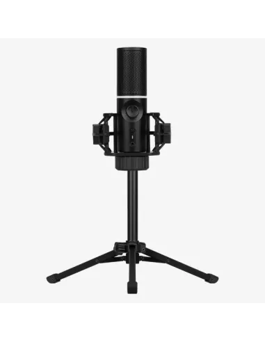 Streamplify MIC RGB Microphone, USB-A, black - tripod incl.
