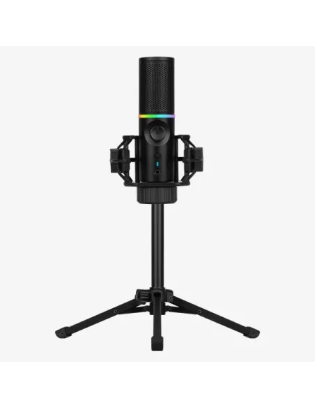 Streamplify MIC RGB Microphone, USB-A, black - tripod incl.