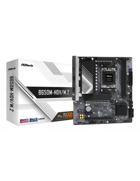 Asrock B650M-HDV/M.2 AMD B650 Socket AM5 micro ATX