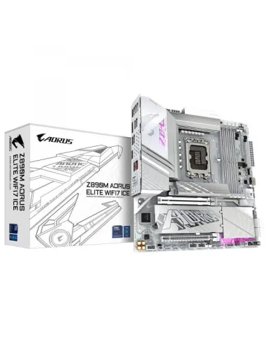 GIGABYTE Z890M AORUS ELITE WIFI7 ICE Scheda Madre - Supporta CPU