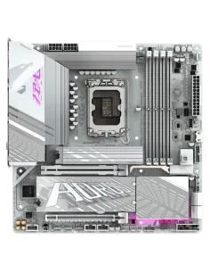 GIGABYTE Z890M AORUS ELITE WIFI7 ICE Scheda Madre - Supporta CPU 2