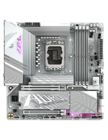 GIGABYTE Z890M AORUS ELITE WIFI7 ICE Scheda Madre - Supporta CPU