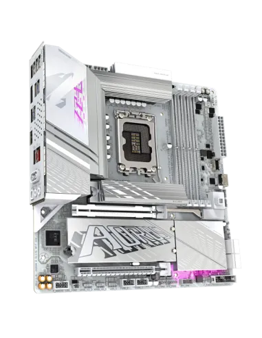 GIGABYTE Z890M AORUS ELITE WIFI7 ICE Scheda Madre - Supporta CPU