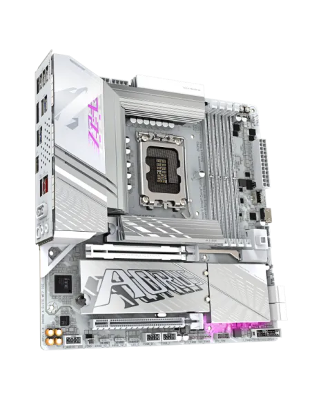 GIGABYTE Z890M AORUS ELITE WIFI7 ICE Scheda Madre - Supporta CPU