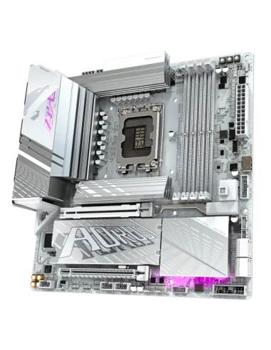 GIGABYTE Z890M AORUS ELITE WIFI7 ICE Scheda Madre - Supporta CPU