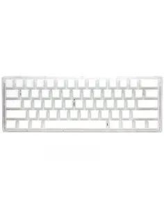 Ducky One 3 Aura White Mini Gaming Keyboard, RGB LED - MX-Red (US)