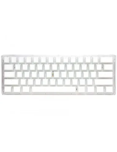 Ducky One 3 Aura White Mini Gaming Keyboard, RGB LED - MX-Red (US)