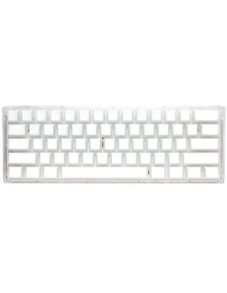 Ducky One 3 Aura White Mini Gaming Keyboard, RGB LED - MX-Red (US)