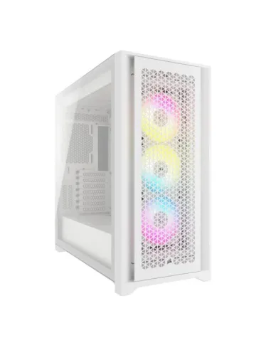 Corsair 5000D RGB White. Fattore di forma: Midi Tower, Tipo: PC, Colore del prodotto: Bianco. Dimensioni di hard disk drive sup