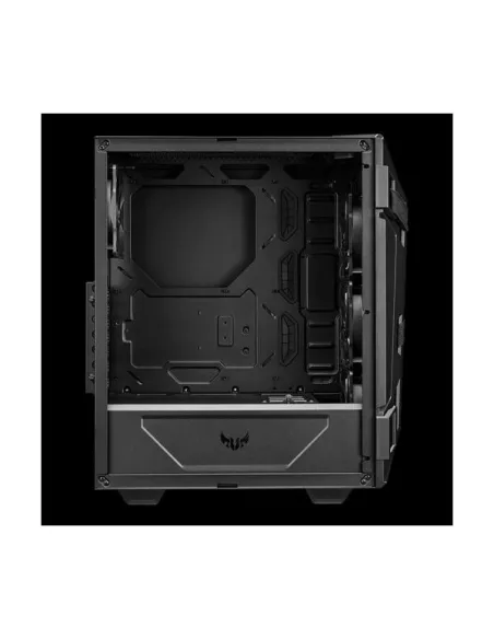 ASUS TUF Gaming GT301 e' un case middle tower con paratia laterale in vetro e 3 ventole RGB pre installate