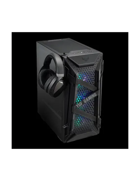 ASUS TUF Gaming GT301 e' un case middle tower con paratia laterale in vetro e 3 ventole RGB pre installate