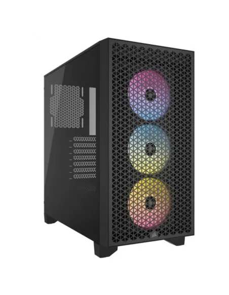 Corsair CC-9011255-WW. Fattore di forma: Midi Tower, Tipo: PC, Colore del prodotto: Nero. Ventole anteriori installate: 3x 120 