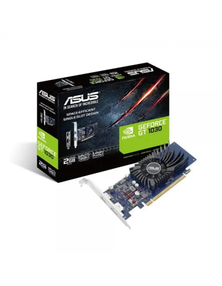 ASUS GT1030-2G-BRK. Processore grafico / fornitore: NVIDIA, Processore grafico: GeForce GT 1030, Frequenza del processore: 1266