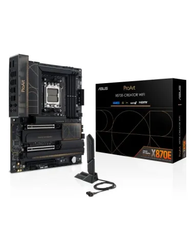 Asus ProArt X870E Creator Wi-Fi e' una scheda madre con chipset AMD X870, 4 slot di RAM DDR5 e 4 M.2.