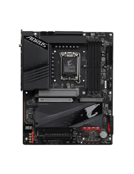 Gigabyte Z790 AORUS ELITE AX e' una scheda madre con chipset Intel Z790, 4 slot di RAM DDR5 e 4 slot M.2