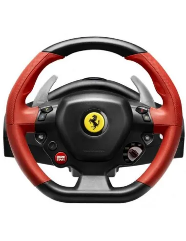 Thrustmaster 4460105 VOLANTE REALISTICO replica del volante della FERRARI 458 SPIDER. Ampia pedaliera ottimizzata e regolabile
