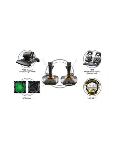 Thrustmaster T.16000M FCS Space Sim Duo