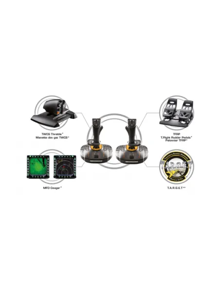 Thrustmaster T.16000M FCS Space Sim Duo