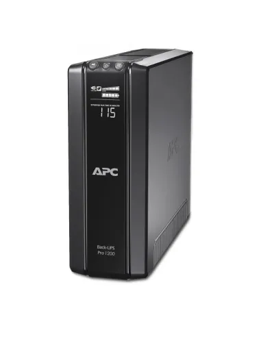 APC Back-UPS Pro. Potenza in uscita: 1200 VA, Potenza in uscita: 720 W, Tensione operativa in entrata (min): 156 V. Tipo di usc