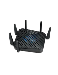 Acer Predator Connect W6 offre velocità di rete elevate e latenza minima. Con Wi-Fi 6E tri-banda, raggiunge 7,8 Gbps. Ottimizza 2