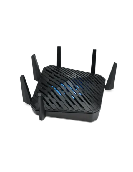 Acer Predator Connect W6 offre velocità di rete elevate e latenza minima. Con Wi-Fi 6E tri-banda, raggiunge 7,8 Gbps. Ottimizza