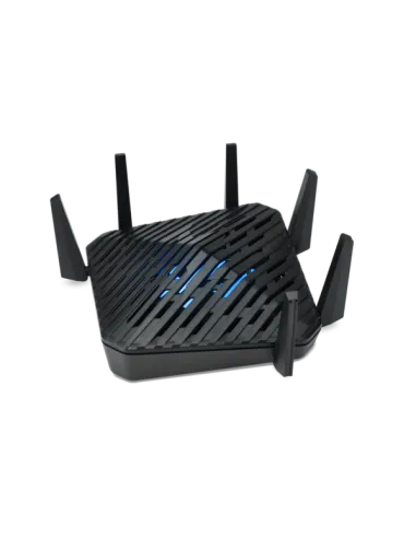 Acer Predator Connect W6 offre velocità di rete elevate e latenza minima. Con Wi-Fi 6E tri-banda, raggiunge 7,8 Gbps. Ottimizza