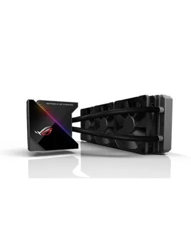 Sistema a liquido da Asus serie ROG con radiatore da 360mm, illuminazione RGB, OLED LIVEDASH & controllo FanXpert