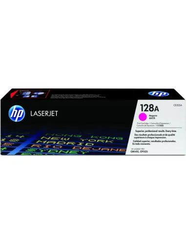 HP 128a - magenta - originale - laserjet - cartuccia toner (ce323a) ce323a