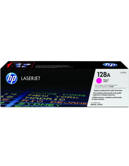HP 128a - magenta - originale - laserjet - cartuccia toner (ce323a) ce323a