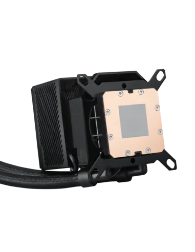 Asus ROG Ryujin III 240 ARGB e' un dissipatore a liquido con una radiatore da 240mm e schermo LCD.