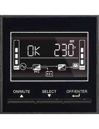 Tecnoware EVO DSP Plus UPS On line con una capacita' di 3240VA, 8 IEC.