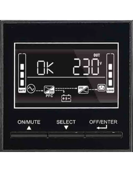 Tecnoware EVO DSP Plus UPS On line con una capacita' di 3240VA, 8 IEC.