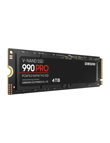 Samsung 990 PRO e' un SSD con formato M.2 2280 e capacita' 4TB, velocita' di lettura 7450MB/s.