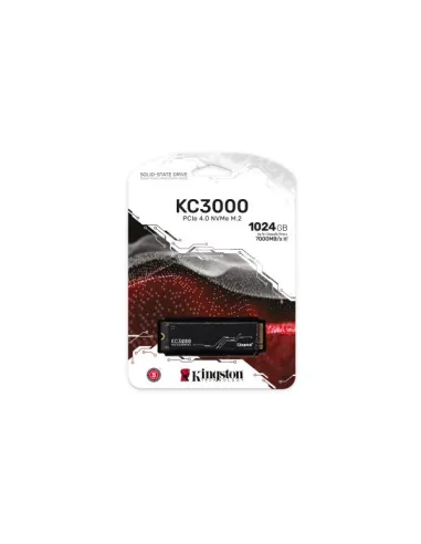 Kingston KC3000 e' un SSD da 1TB con connettore M.2 NVMe e una velocita' di lettura di 7000MB/s