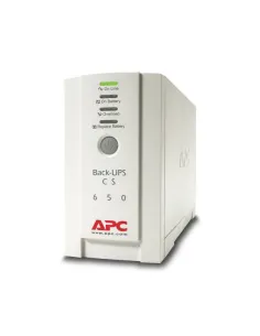 APC modello CS650VA, Gruppo di continuita' con potenza di 400Watt, autonomia di 2.4min per pieno carico e 11.4 min per mezzo ca