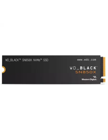 Western Digital Black SN850X SSD NVMe da 4 TB con velocità fino a 7300 MB/s, progettato per un gaming fluido e prestazioni elev