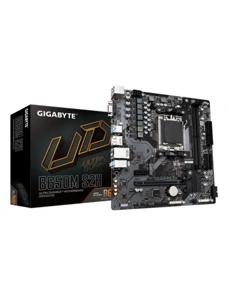 Gigabyte B650M S2H e' una scheda madre con chipset AMD B650, 2 slot di RAM DDR5 e uno slot M.2.