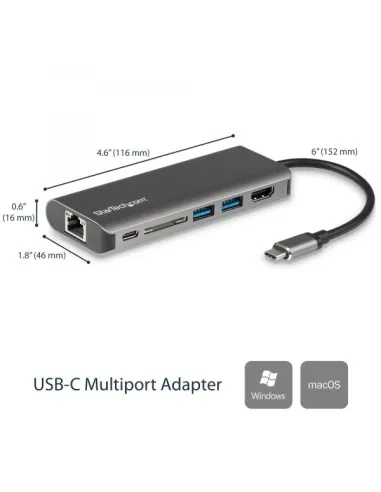 ADATTATORE MULTIPORTA USB-C
