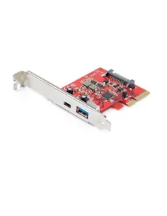 SCHEDA PCIE A 2 PORTE USB-A E USB-C