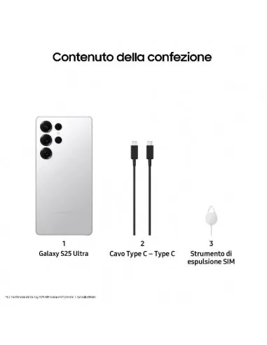 GALAXY S25 ULT 12+256GB SILVER