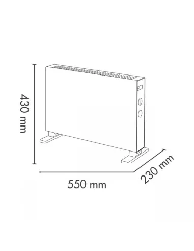 CONVETTORE KANSAS 2000W