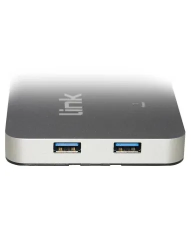HUB 4 PORTE USB 3.0 CON ALIMENTATOR