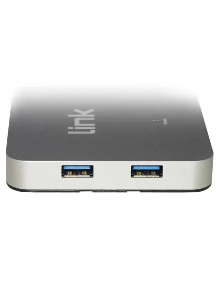 HUB 4 PORTE USB 3.0 CON ALIMENTATOR