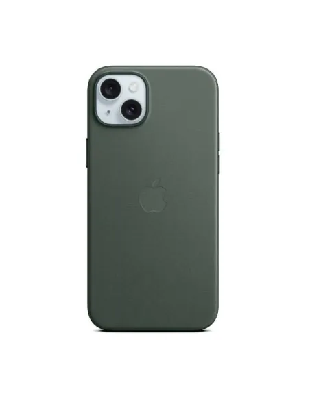 IPHONE 15 PLUS FINEWOVEN CASE GRN