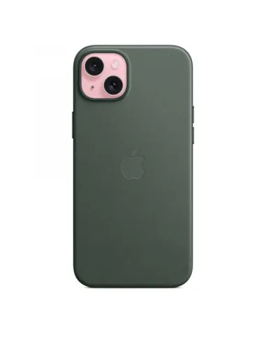 IPHONE 15 PLUS FINEWOVEN CASE GRN