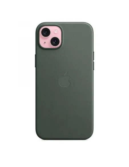 IPHONE 15 PLUS FINEWOVEN CASE GRN