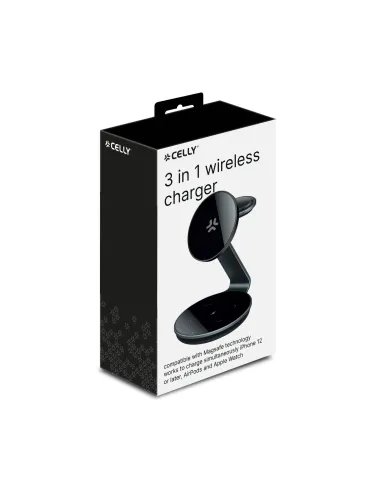 MAGSAFE STAND CHARGE 3IN1 EVO BK